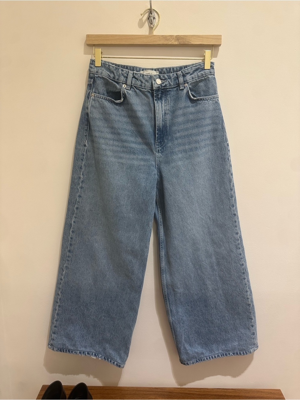 ba&sh  high waisted Wide-Leg Jeans 3